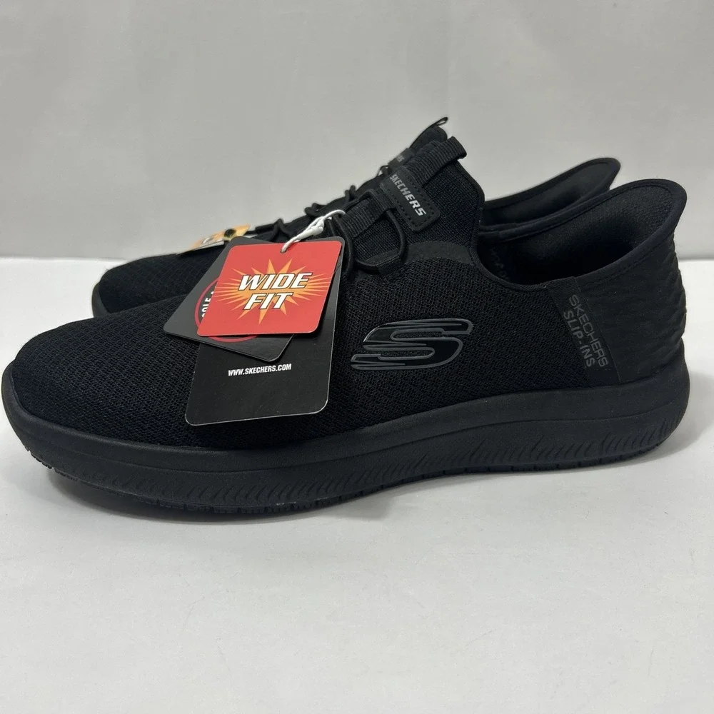 NWTSkechers Slip-ins BOBS Squad Chaos Daily Hype Men's Sneakers-S 9.5 Wide Fit